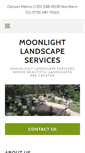 Mobile Screenshot of moonlightlandscapeservices.biz